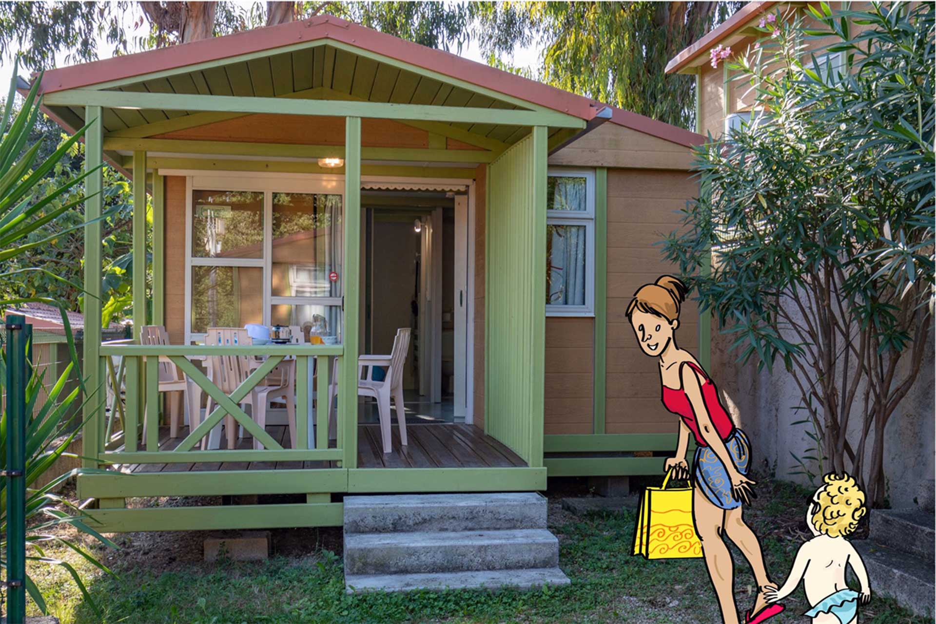 Hébergement et location en camping dans les AlpesMaritimes Camping