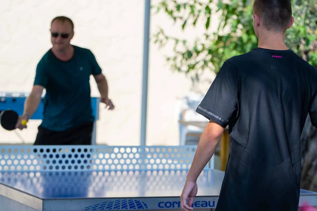 Partita di ping-pong – La Vieille Ferme